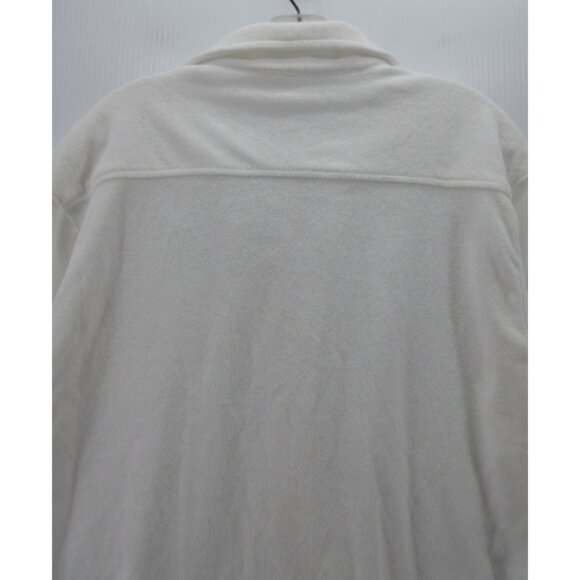 Fabletics Shirt Medium Island Terry Cloth Boxy Shirt Button Up NWT * - Picture 8 of 13